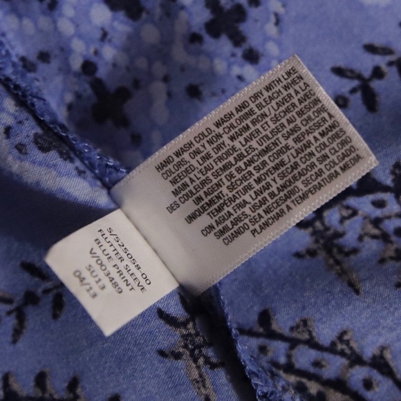 Old Navy Blue Patterned Dress, size XS - Picture 7 of 7